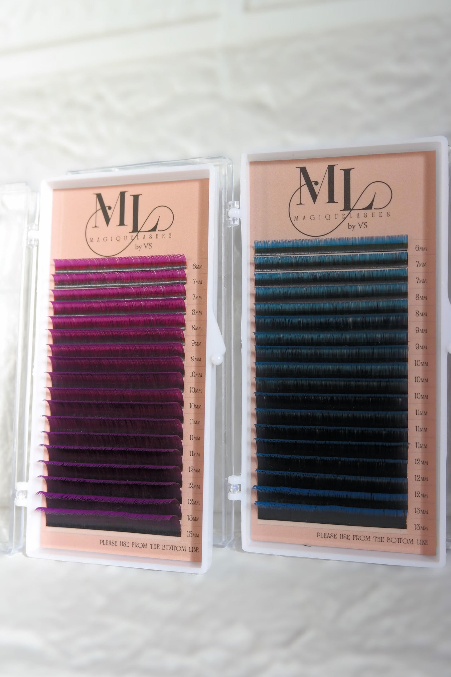 Two tone lashes 0.07mm (18 lines)